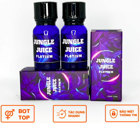  Địa chỉ bán Chai hít tăng khoái cảm Popper Jungle Juice Platium - Chai 10ml tăng khoái cảm có tốt không?
